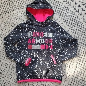 Under Armour girls hoodie UA youth Medium 10/12